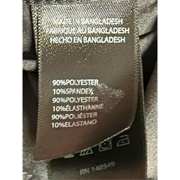 Kenneth Cole New York button up size medium slim fit grid pattern (8026) - Picture 5 of 7